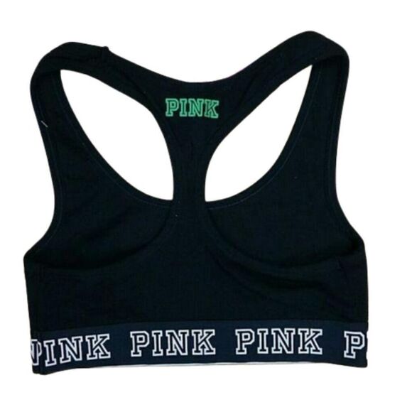 Pink Victoria's Secret Sports Bra Crop Lot NWT - Picture 5 of 8